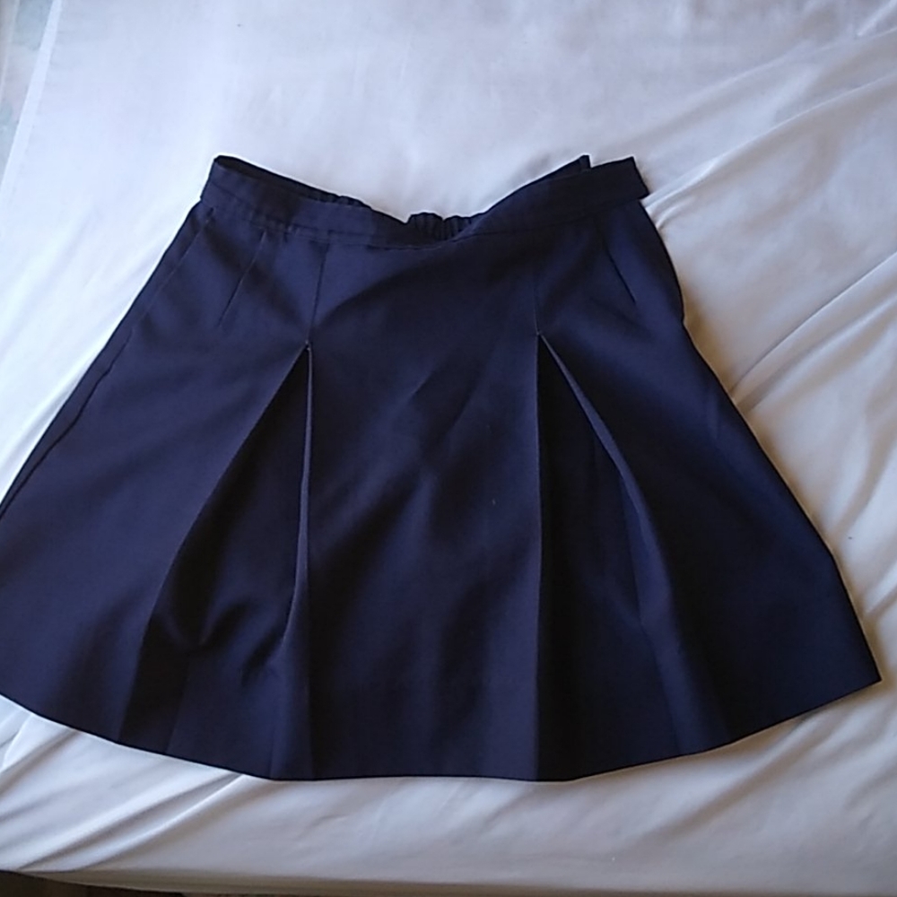 Navy blue skirt